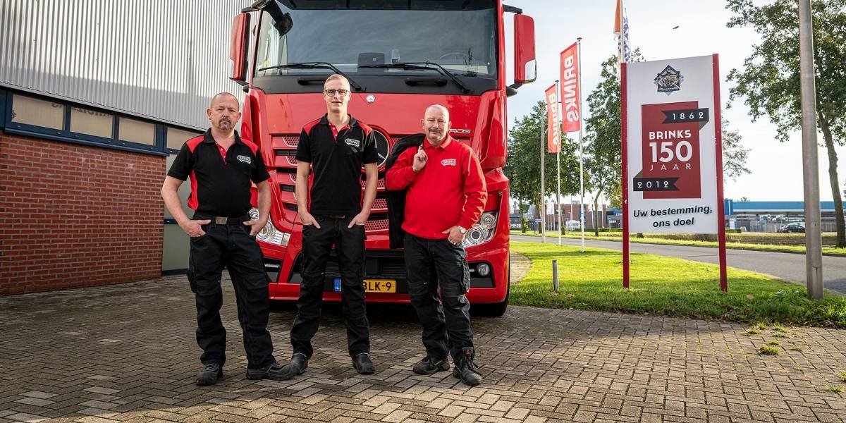 Brinks Transport Klantcase Vrachtwagen Groep